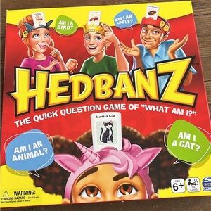 Spin Master Games New Hedbanz Picture Guessing Fun Game For Kids And Families